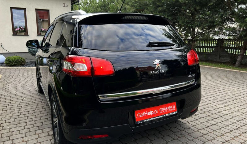 PEUGEOT 4008  | 4×4 (doł. ręcznie) | Manualna | 115 KM | Czarny full