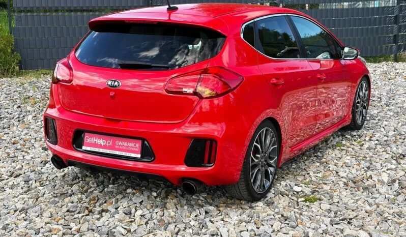 KIA Ceed  | FWD (przód) | Manualna | 204 KM | Czerwony full