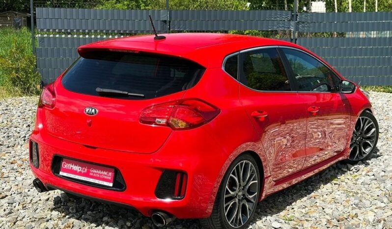 KIA Ceed  | FWD (przód) | Manualna | 204 KM | Czerwony full
