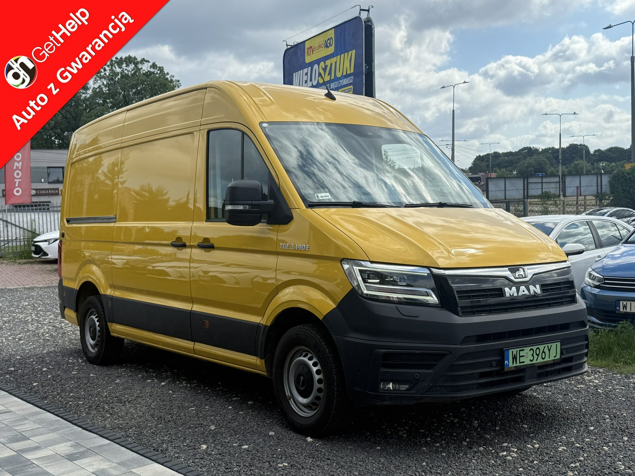 Man Tge | Fwd (Przód) | Automatyczna | 136 Km | Zolty
