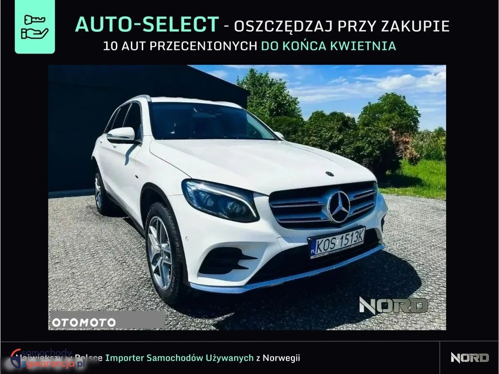 Mercedes-Benz Glc  | 4X4 (Stały) | Automatyczna | 211 Km | Biały