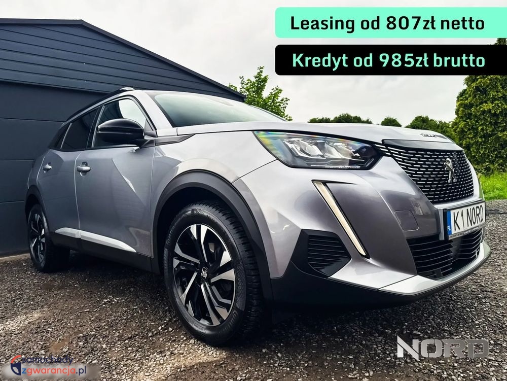 Peugeot 2008  | Fwd (Przód) | Automatyczna | 130 Km | Szary
