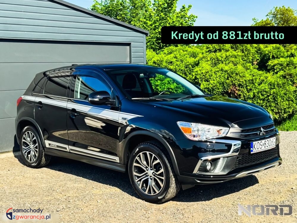 Mitsubishi Asx  | Fwd (Przód) | Manualna | 117 Km | Czarny