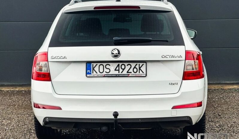 SKODA Octavia  | 4×4 (stały) | Automatyczna | 180 KM | Biały full