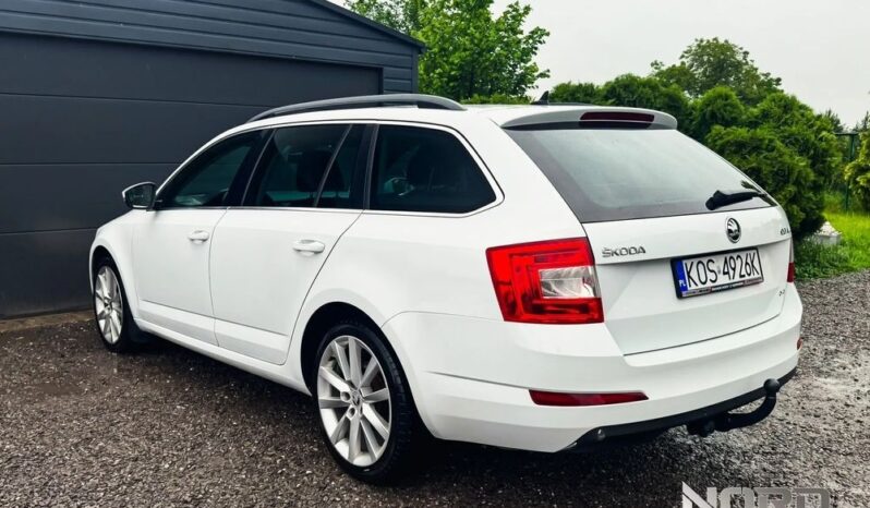 SKODA Octavia  | 4×4 (stały) | Automatyczna | 180 KM | Biały full