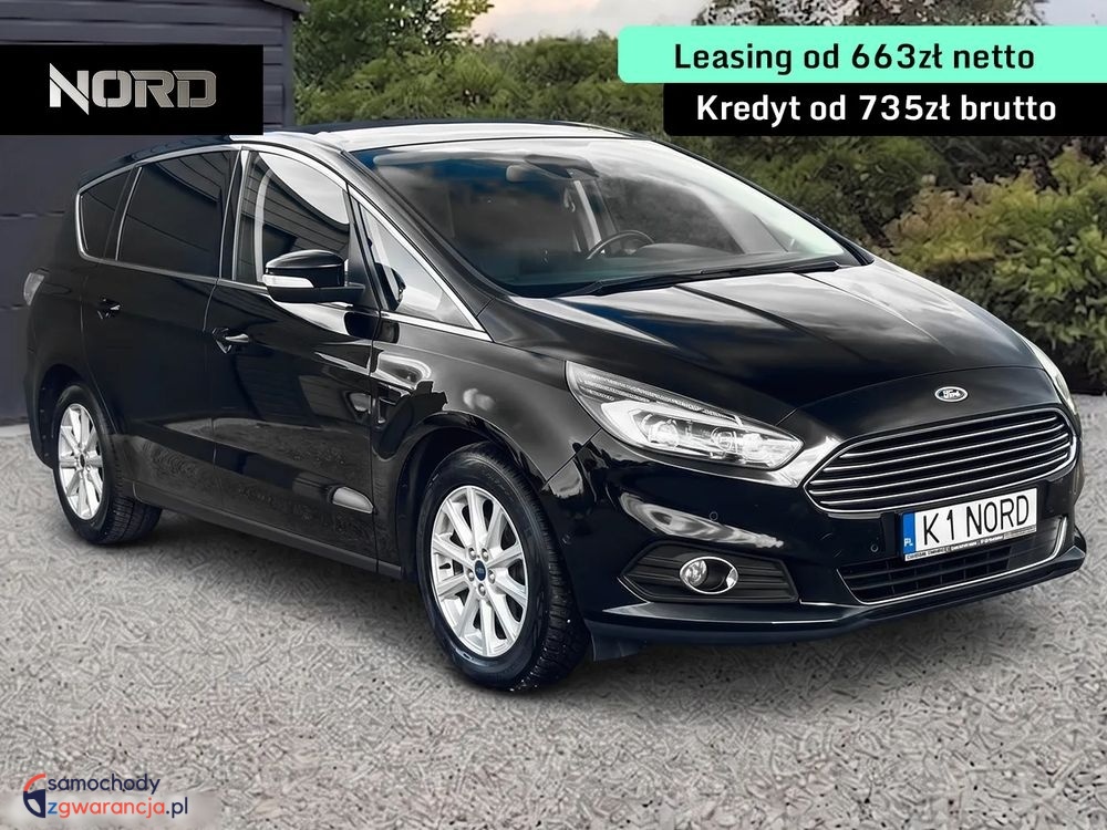 Ford S-Max  | 4X4 (Stały) | Automatyczna | 180 Km | Czarny