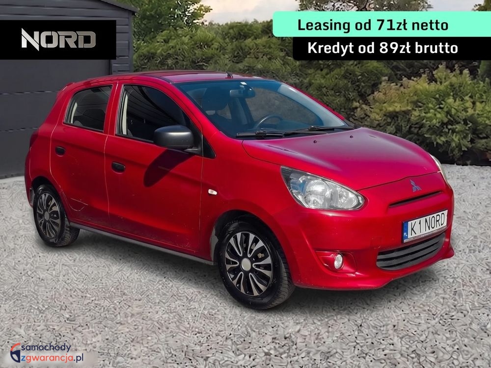 Mitsubishi Space Star | Fwd (Przód) | Manualna | 71 Km | Bordowy