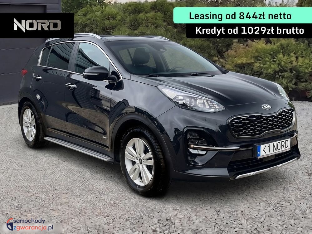 Kia Sportage  | 4X4 (Doł. Automatycznie) | Automatyczna | 136 Km | Czarny