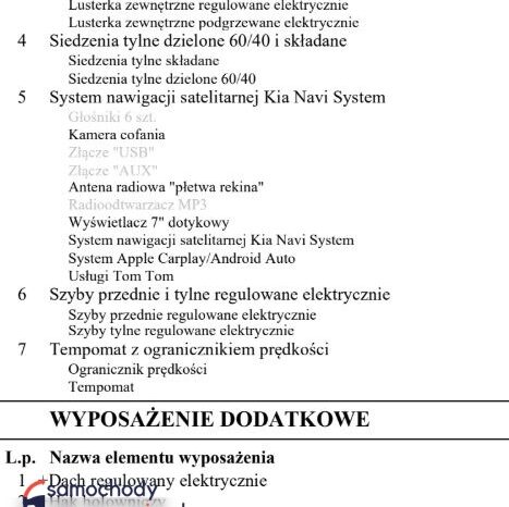 KIA Sportage  | 4×4 (doł. automatycznie) | Automatyczna | 136 KM | Czarny full