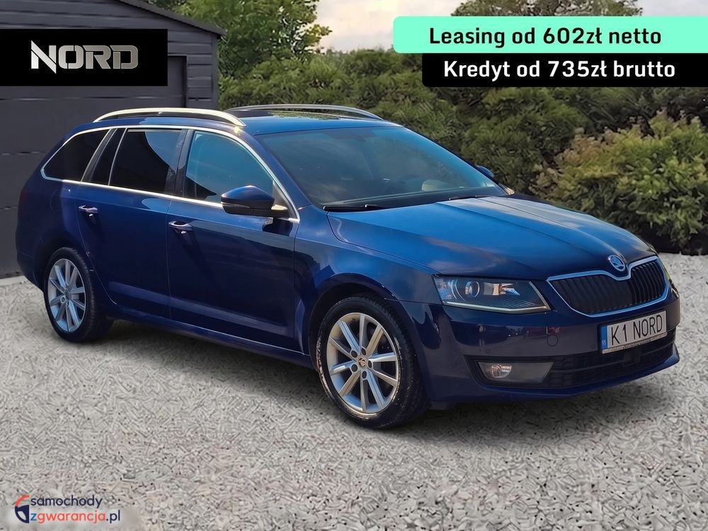 Skoda Octavia  | 4X4 (Stały) | Automatyczna | 180 Km | Granatowy