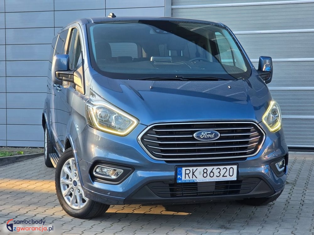 Ford Tourneo Custom  | Fwd (Przód) | Automatyczna | 130 Km | Niebieski