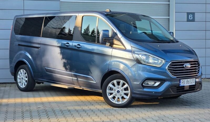 FORD Tourneo Custom  | FWD (przód) | Automatyczna | 130 KM | Niebieski full