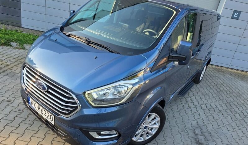 FORD Tourneo Custom  | FWD (przód) | Automatyczna | 130 KM | Niebieski full