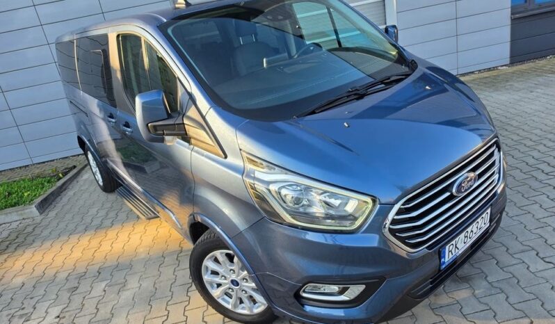 FORD Tourneo Custom  | FWD (przód) | Automatyczna | 130 KM | Niebieski full