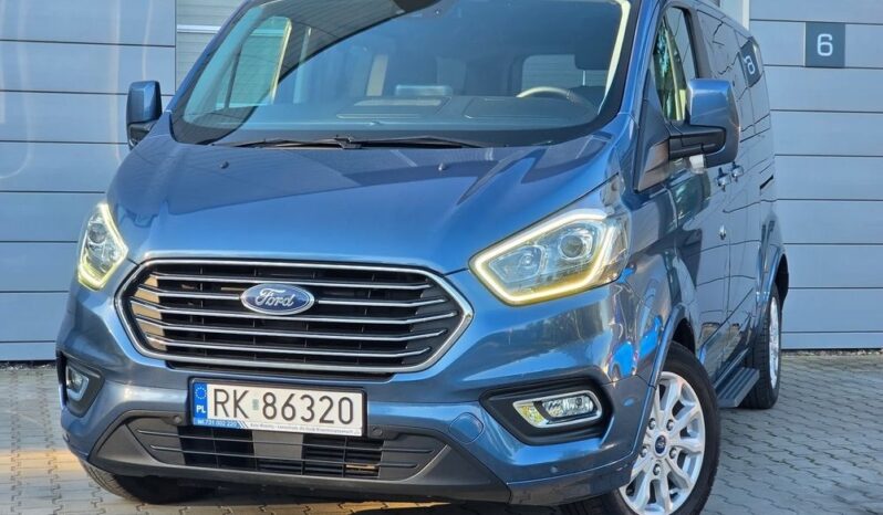 FORD Tourneo Custom  | FWD (przód) | Automatyczna | 130 KM | Niebieski full