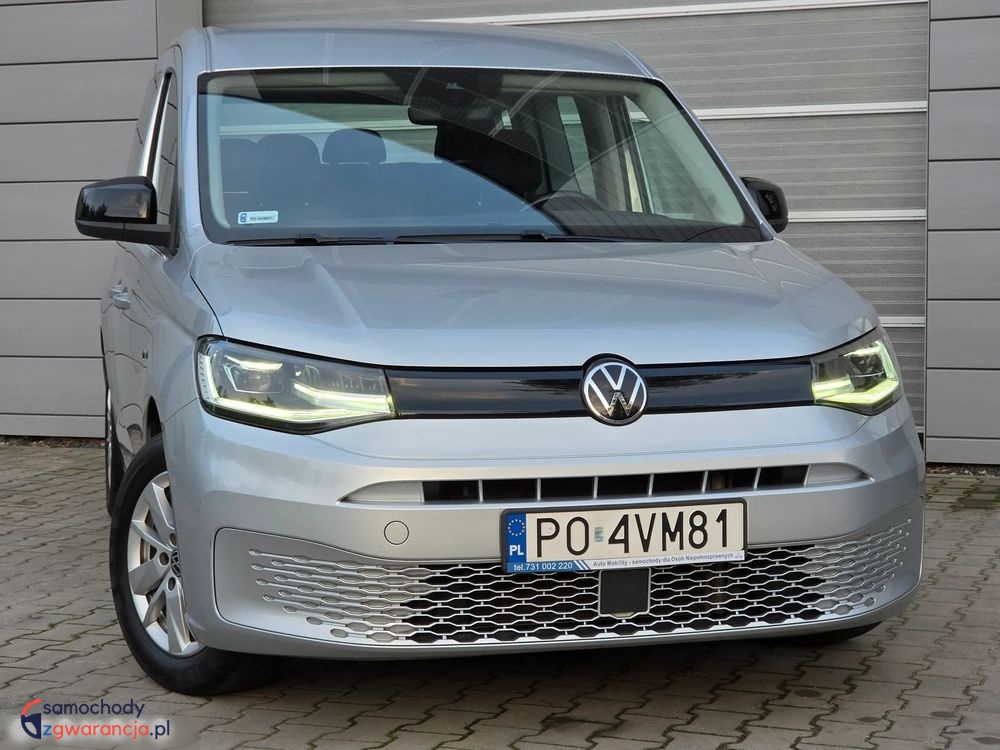Volkswagen Caddy | Fwd (Przód) | Automatyczna | 122 Km | Srebrny