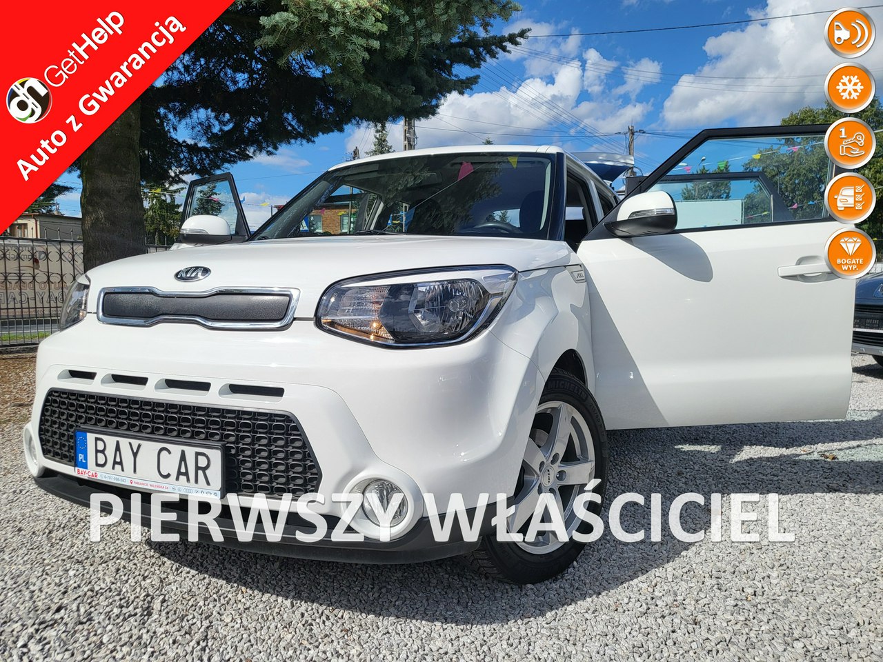 Kia Soul  | Przedni | Manualna | 132 Km | Bialy