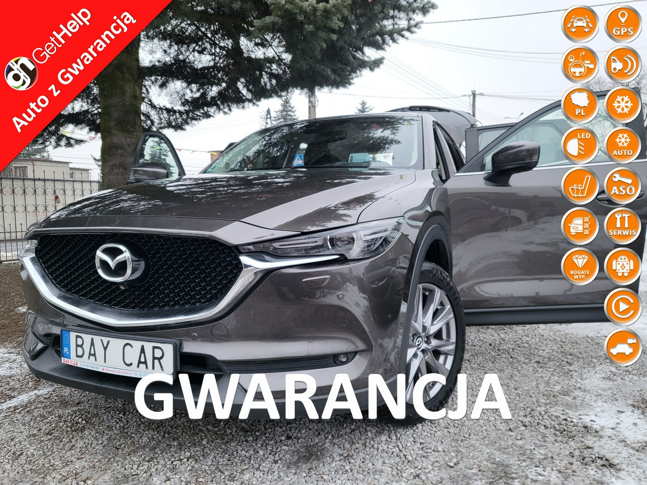 Mazda Cx-5  | Fwd (Przód) | Manualna | 165 Km | Brązowy