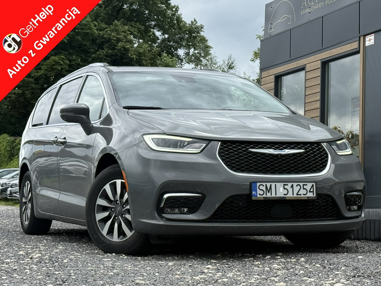 Chrysler Pacifica | Fwd (Przód) | Automatyczna | 291 Km | Grafitowy