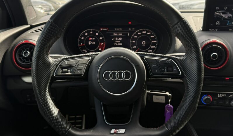 AUDI S3  | 4×4 (doł. automatycznie) | Automatyczna | 300 KM | Szary full