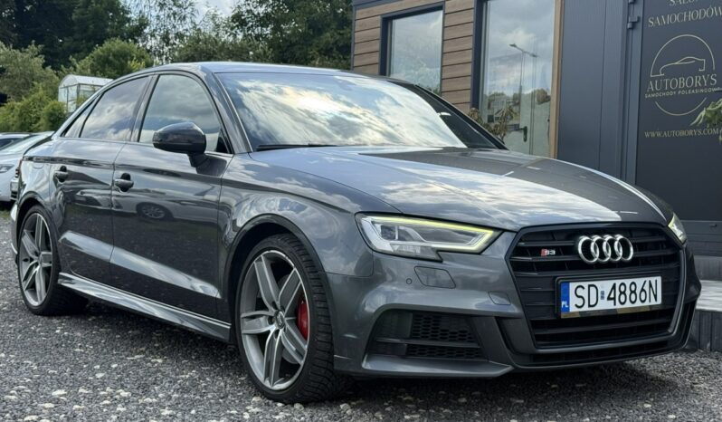 AUDI S3  | 4×4 (doł. automatycznie) | Automatyczna | 300 KM | Szary full