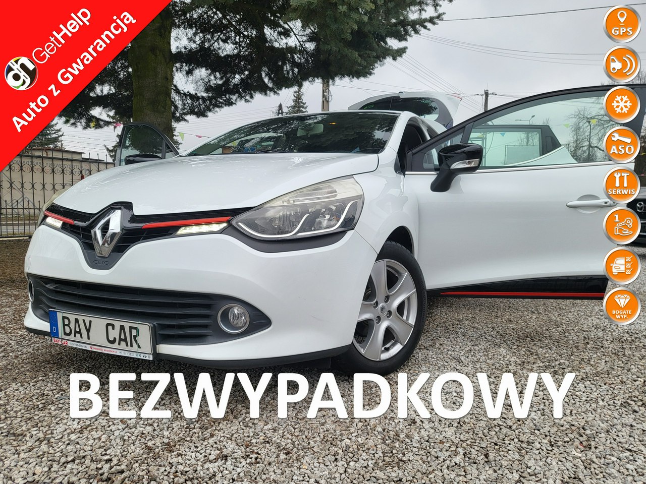 Renault Clio  | Przedni | Manualna | 90 Km | Bialy