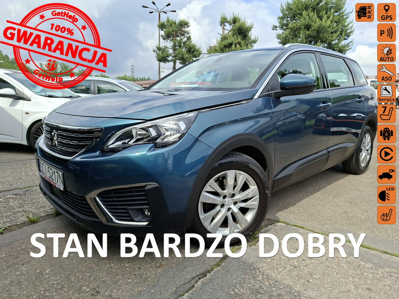 Peugeot 5008  | Fwd (Przód) | Manualna | 130 Km | Zielony Ciemny