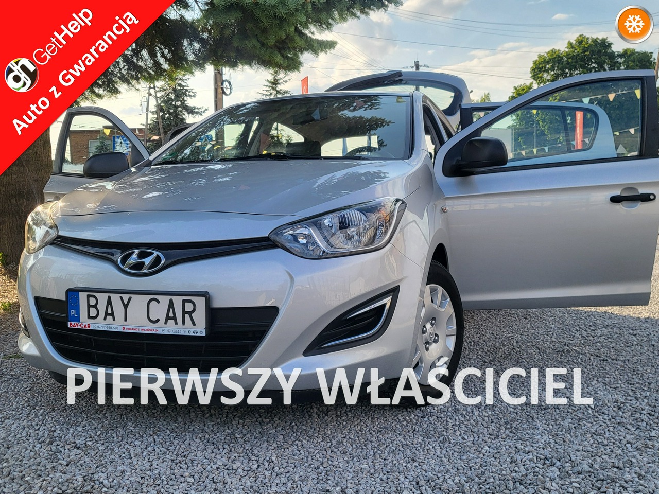 Hyundai I20  | Przedni | Manualna | 85 Km | Srebrny