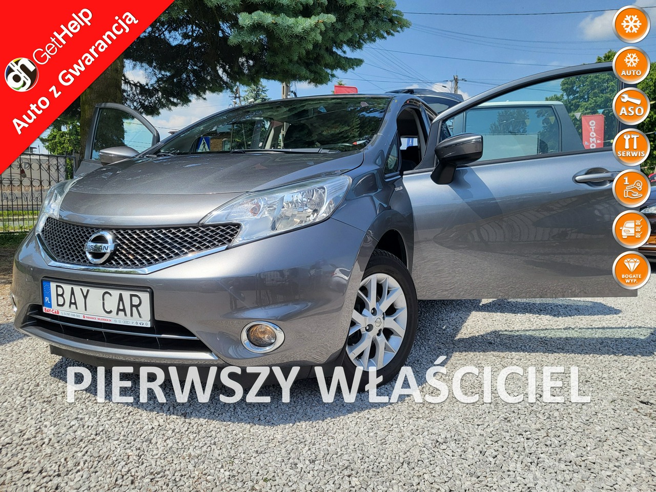 Nissan Note  | Przedni | Manualna | 80 Km | Grafitowy