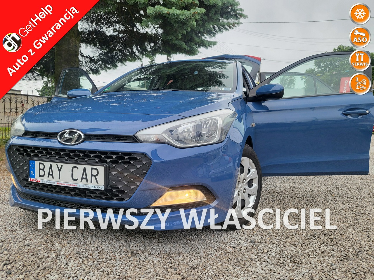 Hyundai I20  | Przedni | Manualna | 85 Km | Niebieski