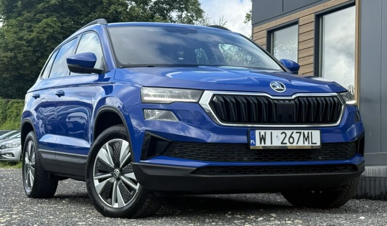 SKODA Karoq | 4×4 (doł. automatycznie) | Automatyczna D/S | 150 KM | Niebieski full
