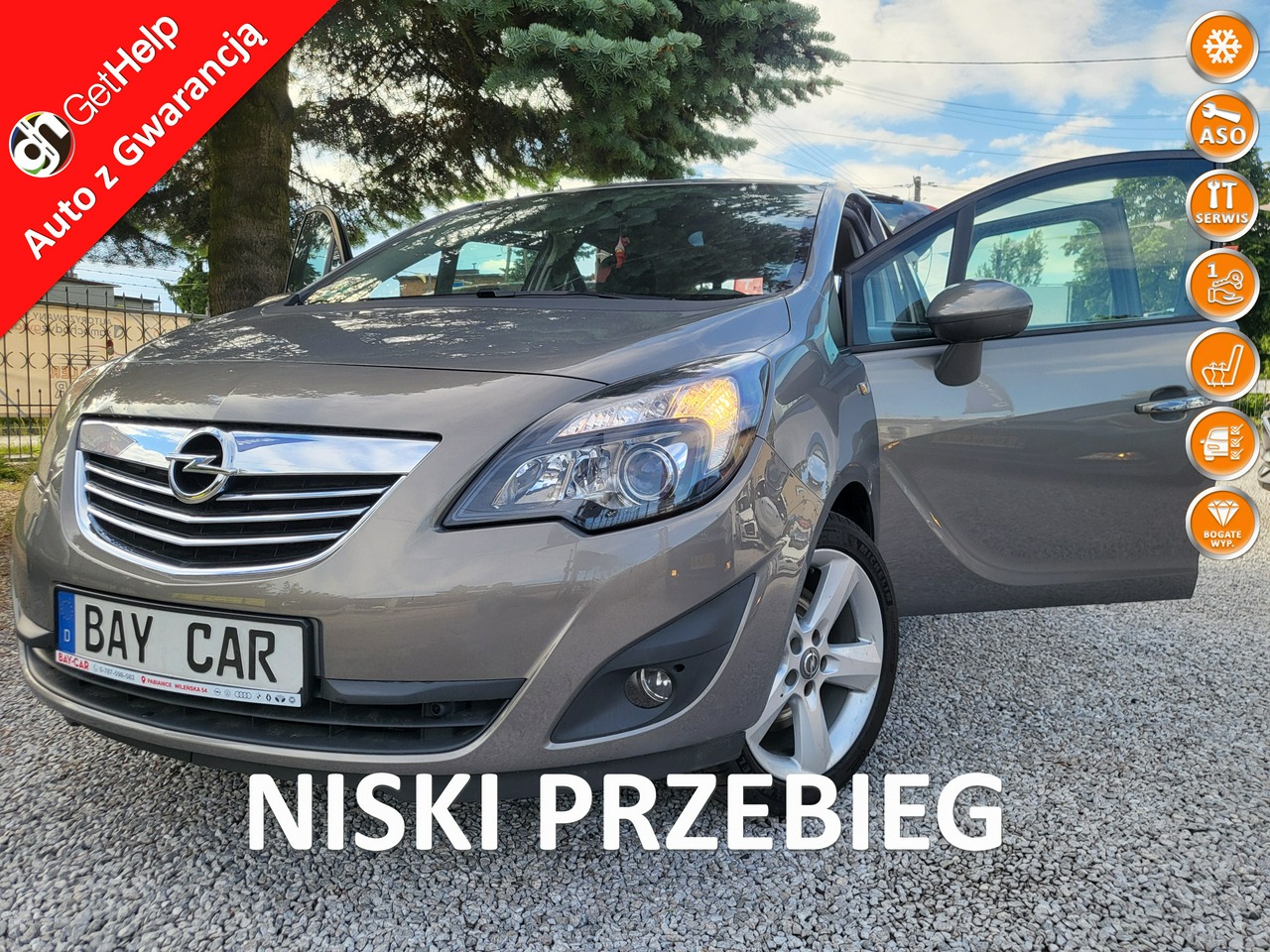 Opel Meriva  | Fwd (Przód) | Manualna | 140 Km | Brązowy