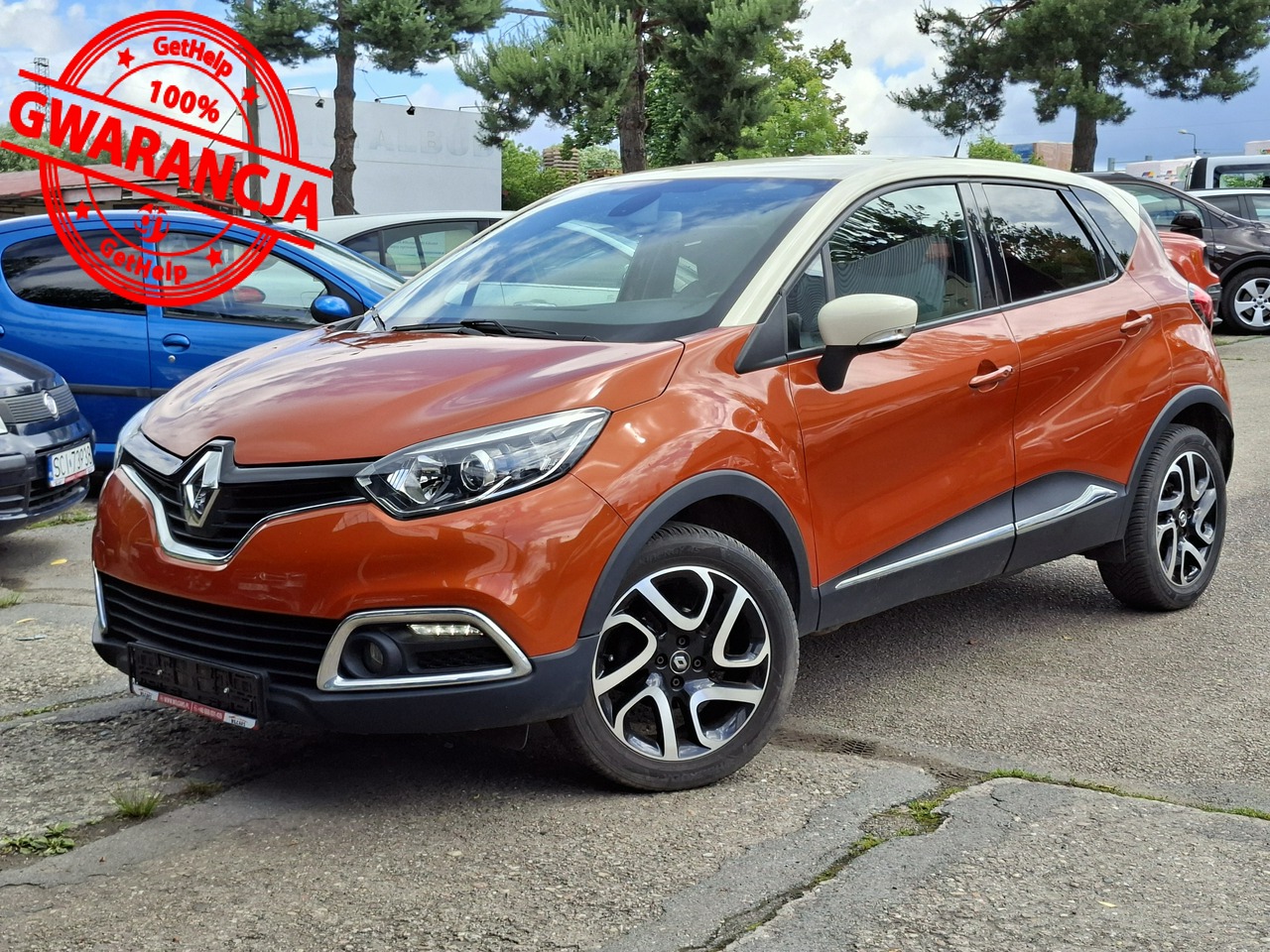 Renault Captur  | Fwd (Przód) | Manualna | 90 Km | Pomaranczowy