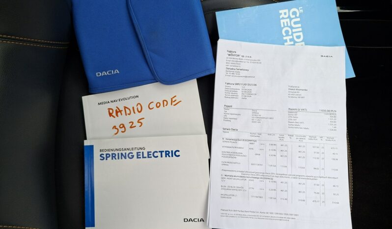 DACIA spring | FWD (przód) | Automatyczna | 45 KM | Srebrny full