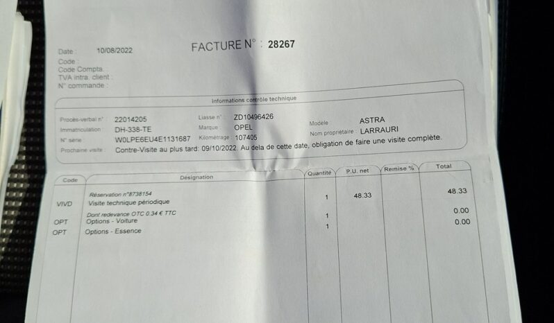 OPEL Astra | FWD (przód) | Manualna | 120 KM | bialy full