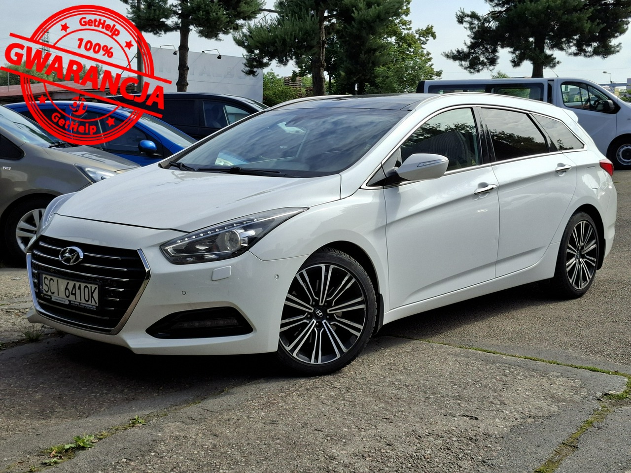 Hyundai I40  | Fwd (Przód) | Automatyczna Dwusprzeglowa | 141 Km | Bialy