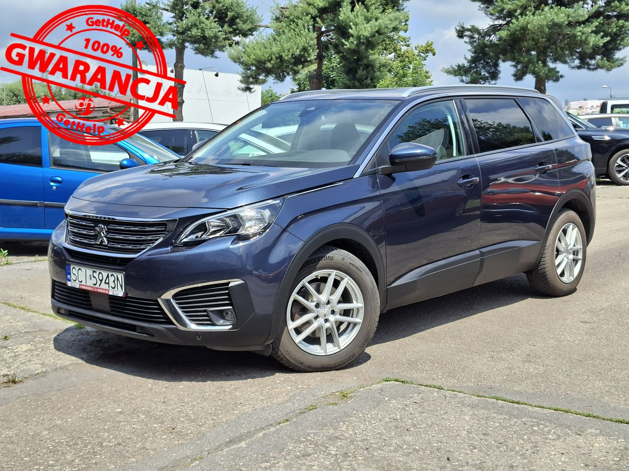 Peugeot 5008  | Fwd (Przód) | Manualna | 130 Km | Niebieski