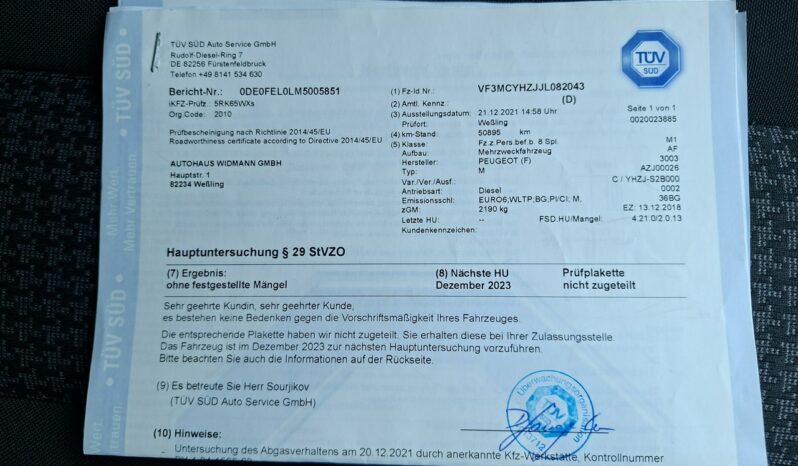 PEUGEOT 5008  | FWD (przód) | Manualna | 130 KM | Niebieski full