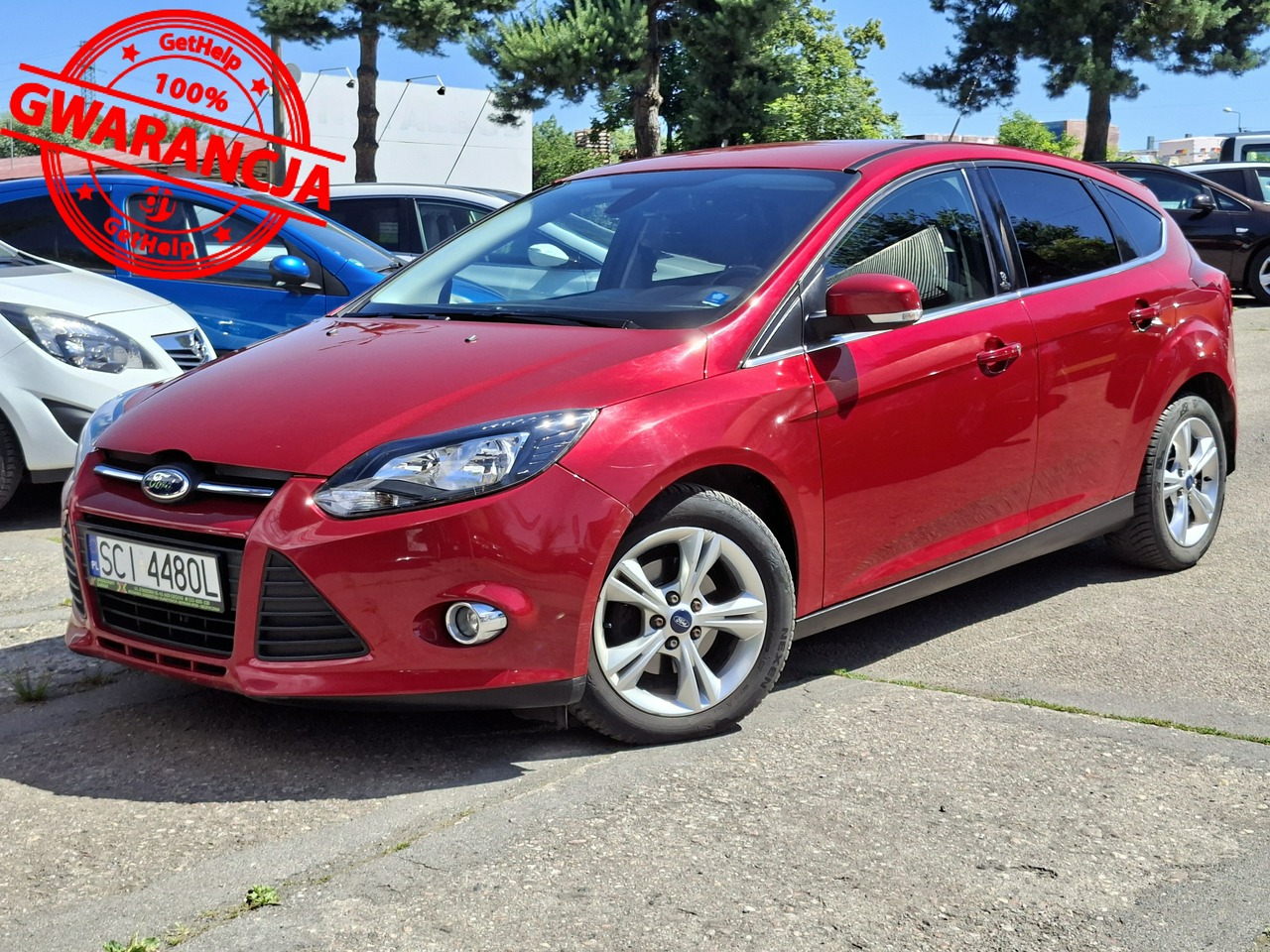 Ford Focus  | Fwd (Przód) | Manualna | 100 Km | Czerwony