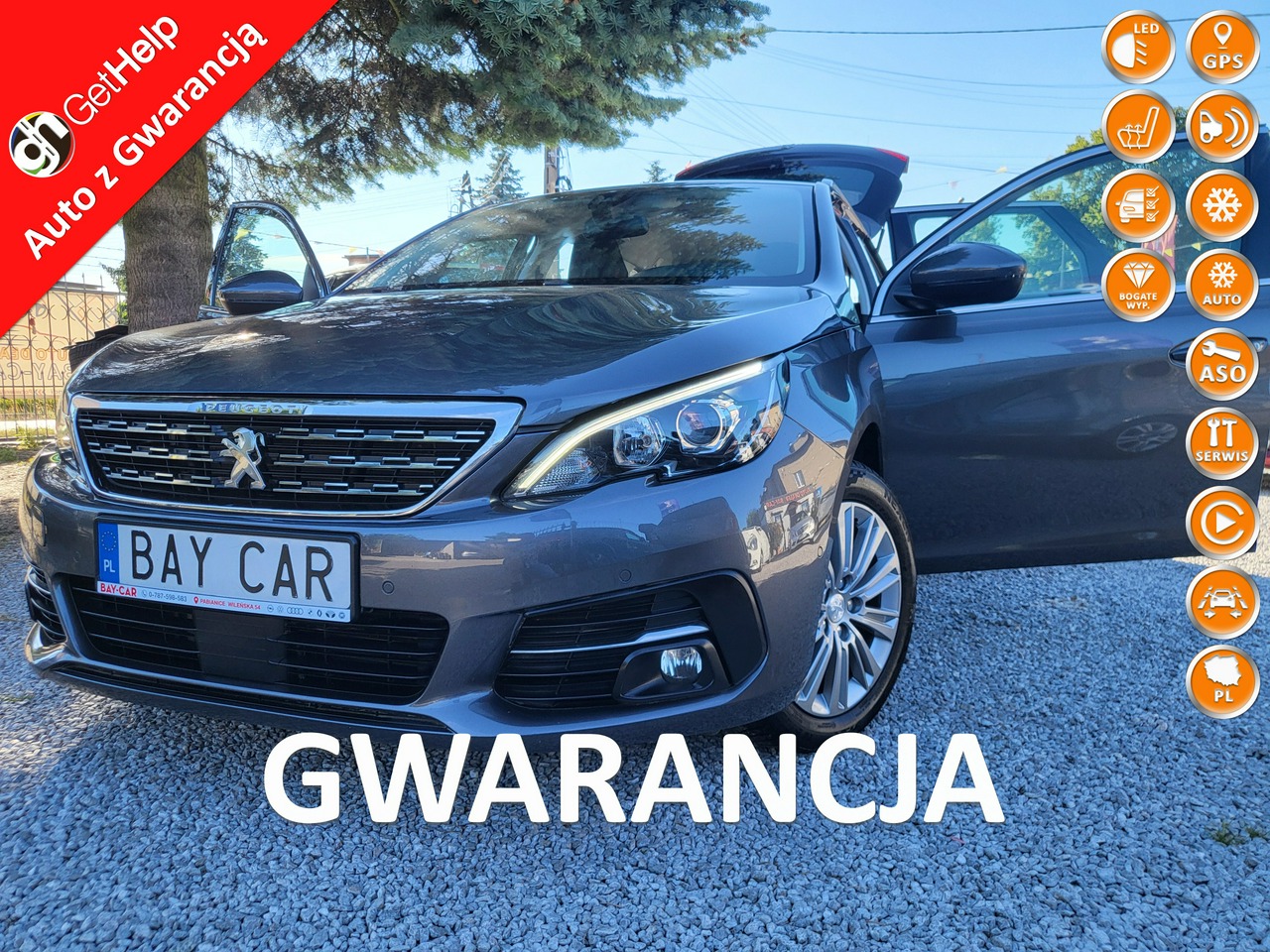 Peugeot 308 Sw | Fwd (Przód) | Manualna | 130 Km | Szary