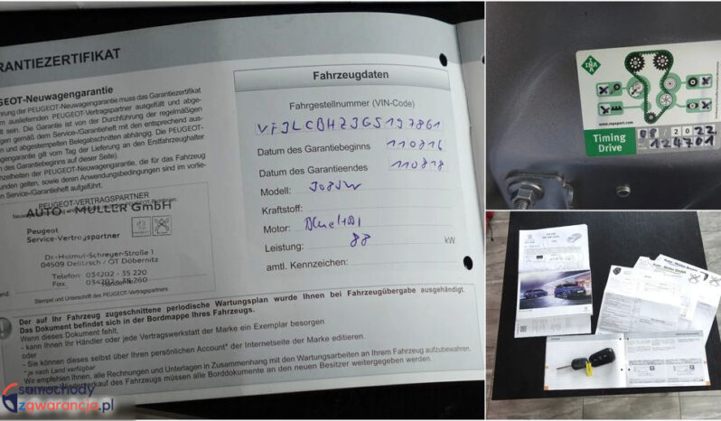 PEUGEOT 308  | FWD (przód) | Manualna | 120 KM | Szary full