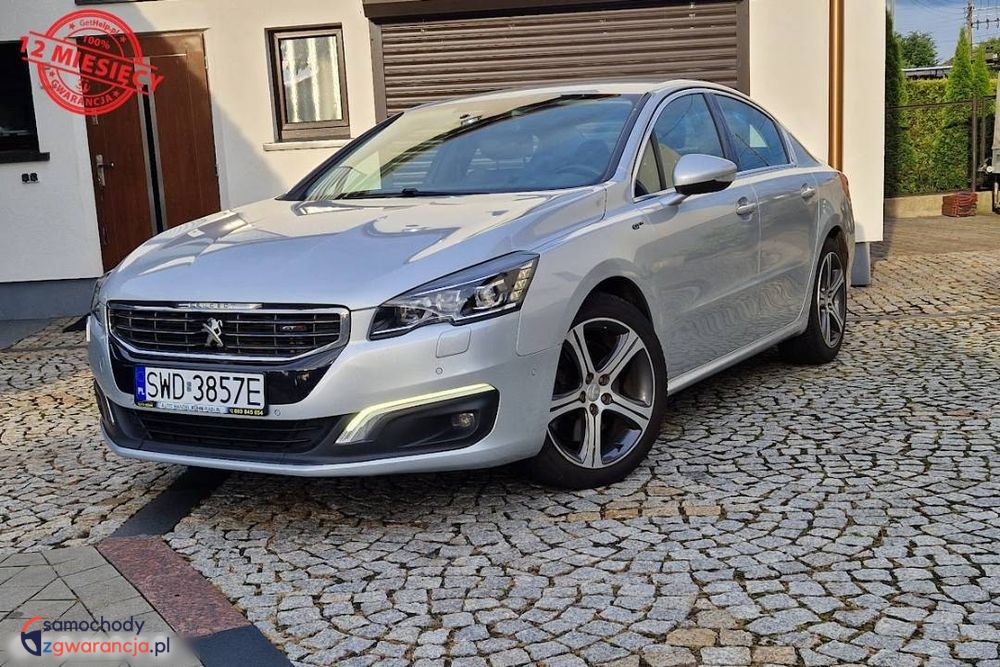 Peugeot 508  | Fwd (Przód) | Automatyczna | 180 Km | Srebrny