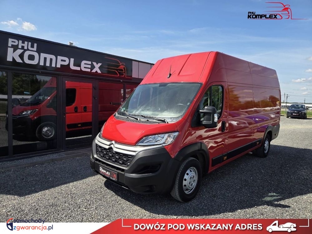 Citroen Jumper | Przedni | Manualna | 140 Km | Czerwony
