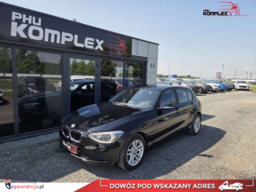Bmw Seria 1  | Rwd (Tył) | Automatyczna | 143 Km | Czarny