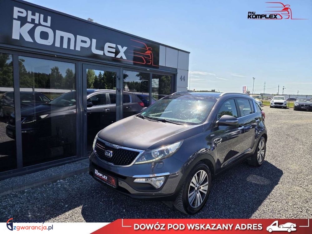 Kia Sportage  | 4X4 (Doł. Automatycznie) | Automatyczna | 184 Km | Szary