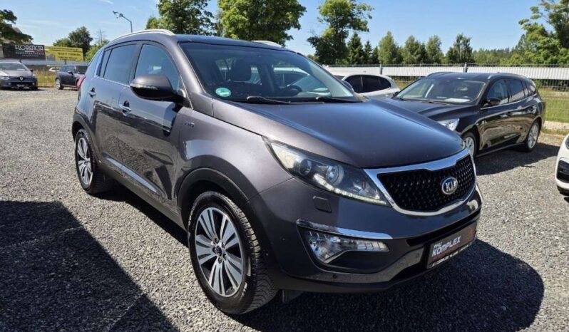KIA Sportage  | 4×4 (doł. automatycznie) | Automatyczna | 184 KM | Szary full
