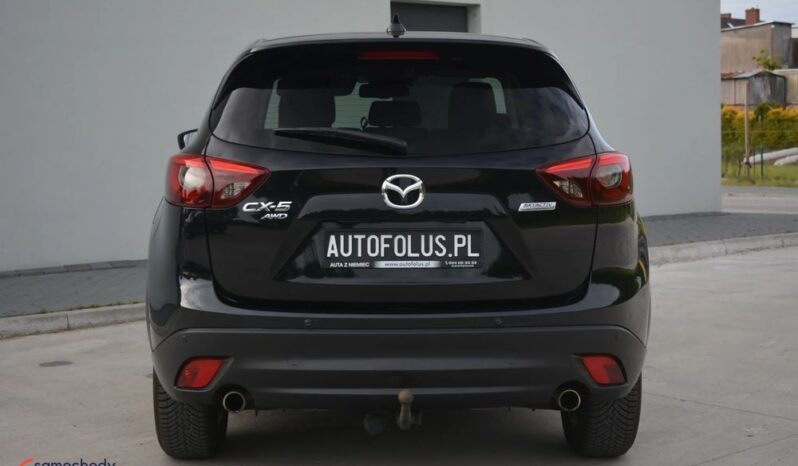MAZDA CX-5  | 4×4 (doł. automatycznie) | Manualna | 150 KM | Czarny full