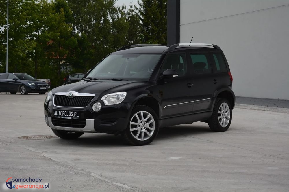 Skoda Yeti  | Fwd (Przód) | Manualna | 122 Km | Czarny