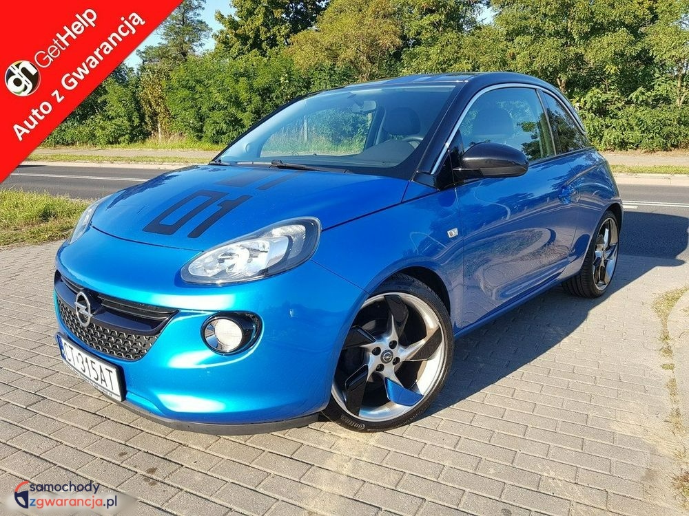Opel Adam  | Fwd (Przód) | Manualna | 100 Km | Niebieski