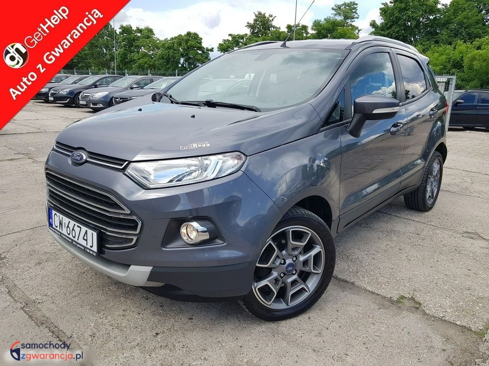 Ford Ecosport  | Fwd (Przód) | Manualna | 125 Km | Szary